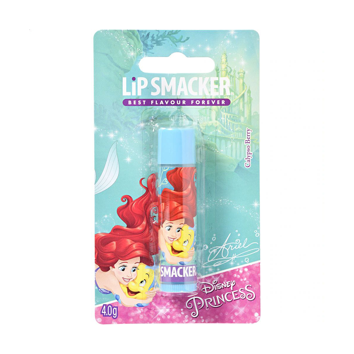 Бальзам для губ Lip Smacker Disney Princesses Ariel Lip Balm, Calypso Berry, 4 г
